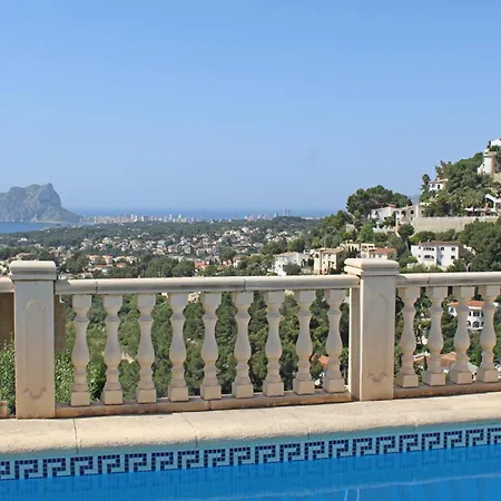 Villa Encantadora En Moraira Con Piscina Privada Y Aire Acondicionado, Cerca De La Playa - Hisp-216-216