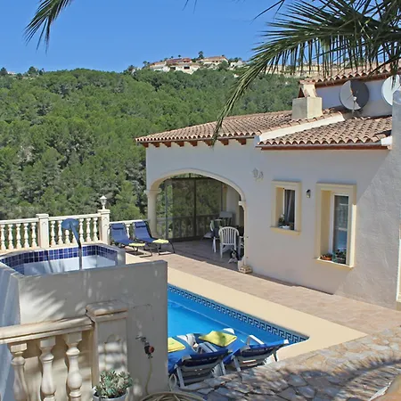Villa Encantadora En Moraira Con Piscina Privada Y Aire Acondicionado, Cerca De La Playa - Hisp-216-216 Teulada